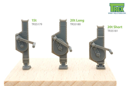 1/35 20t Jack (Long)  for WWII German Panzer 2 pieces