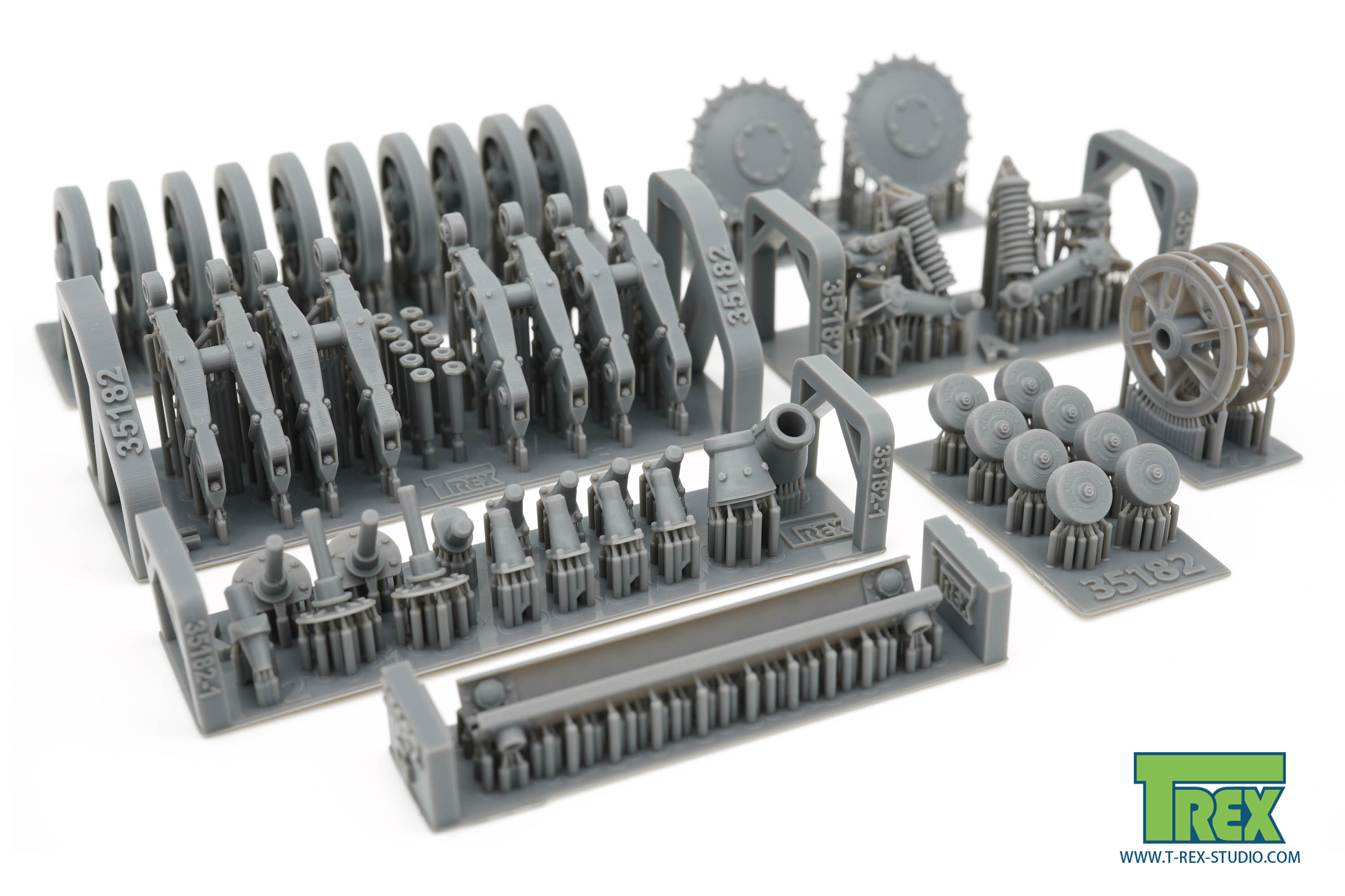 1/35 Pz.Kpfw.I Ausf.B Suspension Set for TAMIYA – T-Rex Studio