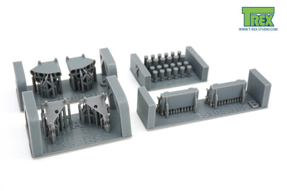 1/35 M239 Smoke Discharger set for M60A1 w/ERA