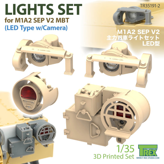 1/35 Lights set for M1A2 SEP V2 (LED Type w/Camera)