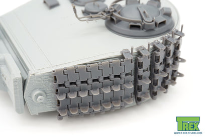 1/35 Spare Track Holder Set w/Cleated Track Links for Tiger I Mid Production