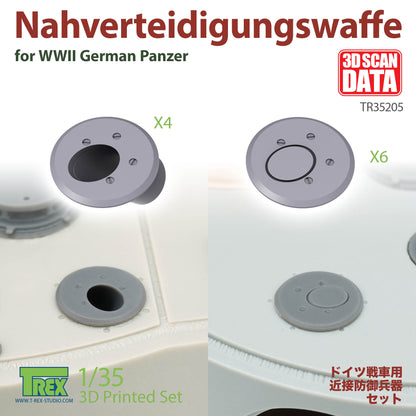 1/35 Nahverteidigungswaffe for WWII Graman Panzer