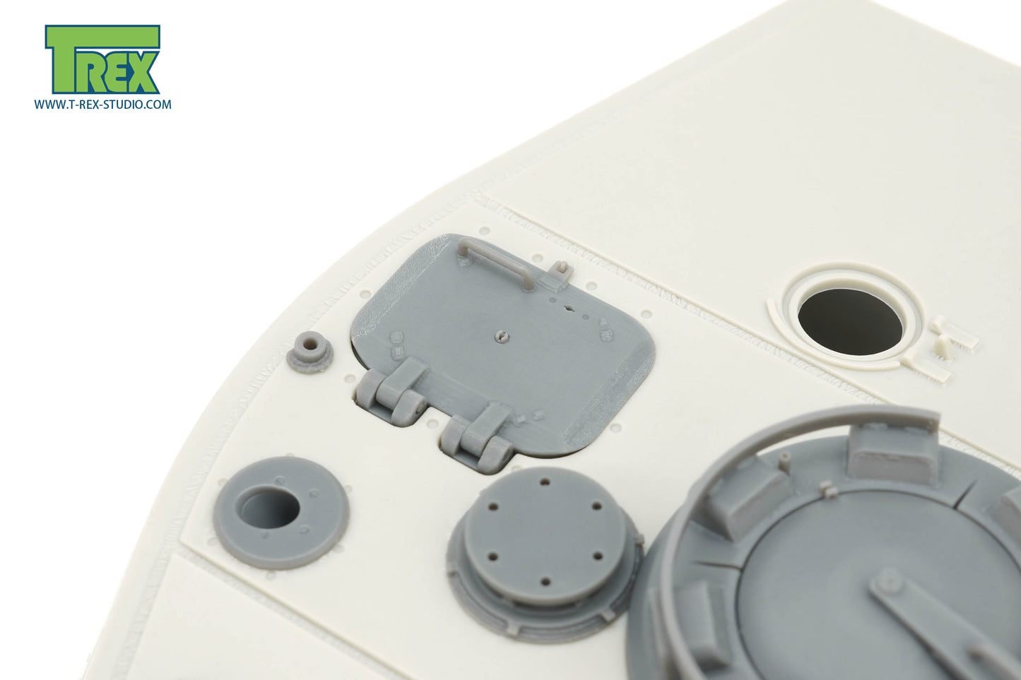 1/35 40mm Loader's Hatch for King Tiger Henschel Turret After July 1944