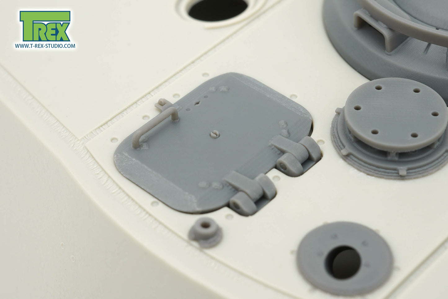 1/35 40mm Loader's Hatch for King Tiger Henschel Turret After July 1944