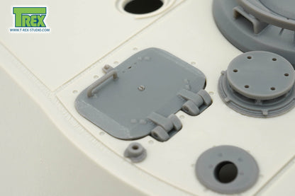 1/35 40mm Loader's Hatch for King Tiger Henschel Turret After July 1944