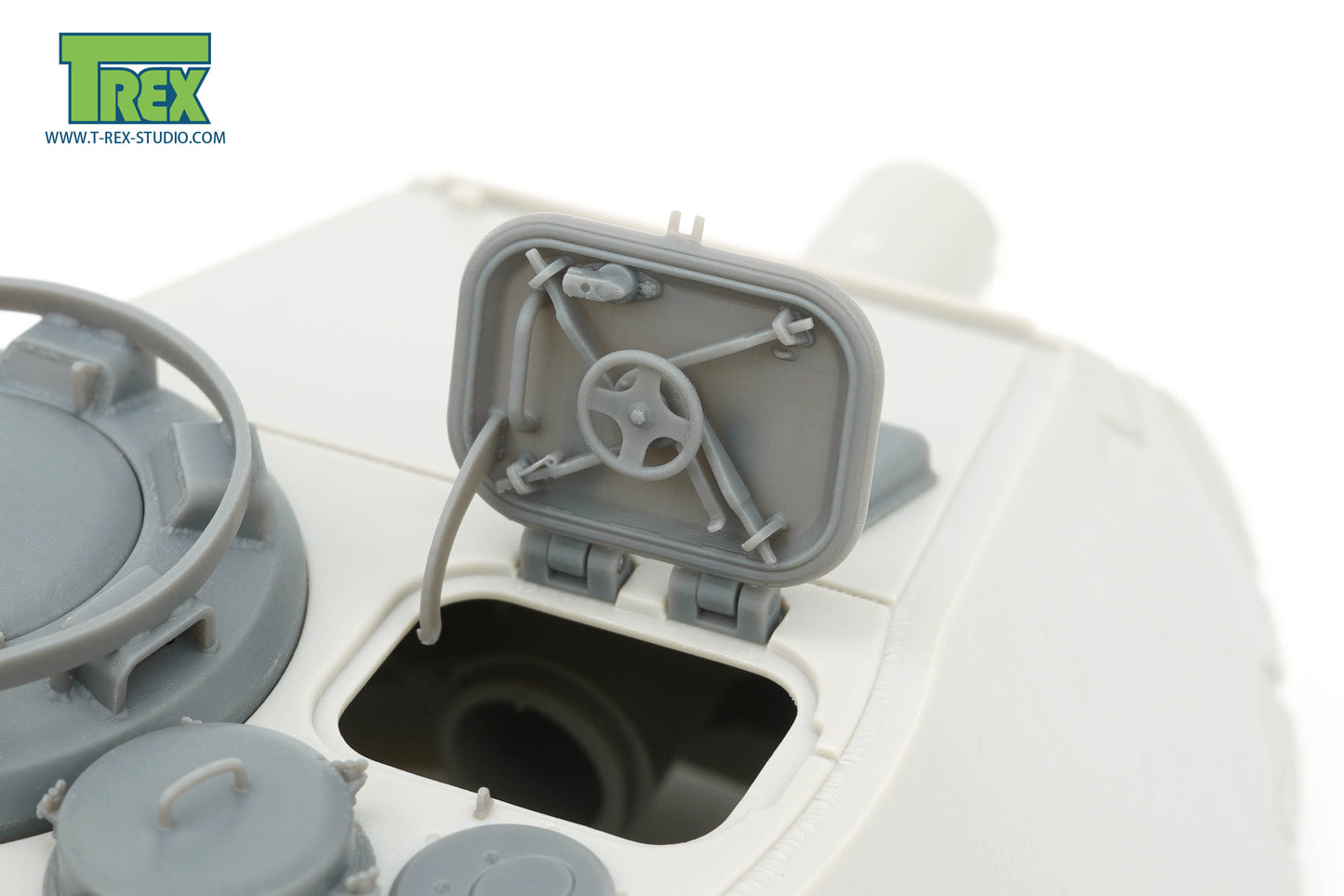 1/35 Loader's Hatch for King Tiger Porsche Turret