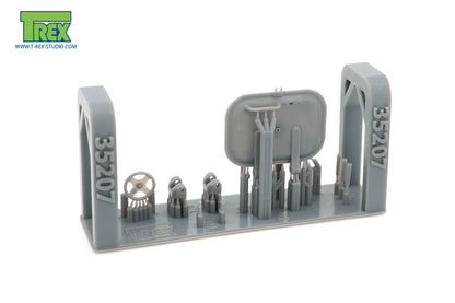 1/35 Loader's Hatch for King Tiger Porsche Turret