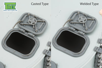 1/35 Loader's Hatch for Tiger I Early Production Casted & Welded 2in1