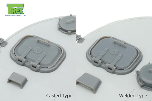 1/35 Loader's Hatch for Tiger I Mid Early Production Casted & Welded 2in1