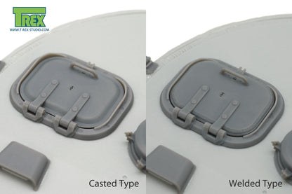 1/35 Loader's Hatch for Tiger I Mid Production Casted & Welded 2in1
