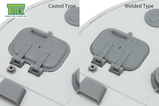 1/35 Loader's Hatch for Tiger I Late Early Production Casted & Welded 2in1