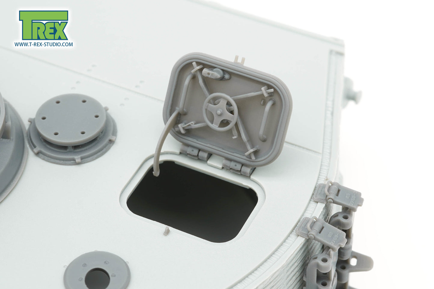 1/35 Loader's Hatch for Tiger I Late Production 2 Pieces