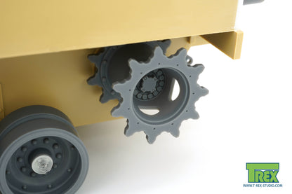 1/35 M1A1/A2 Running Gear Set A (Before 2015 w/Old-Type Sprocket) for TAMIYA