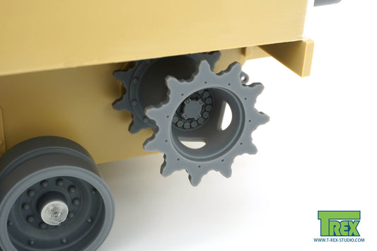 1/35 M1A1/A2 Running Gear Set A (Before 2015 w/Old-Type Sprocket) for TAMIYA