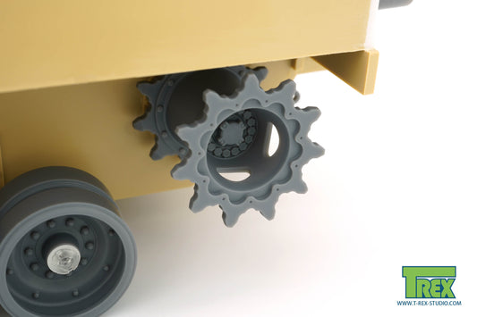 1/35 M1A1/A2 Running Gear Set B (Before 2015 w/Improved Sprocket) for TAMIYA