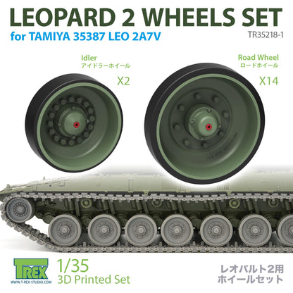 1/35 Leopard 2 Wheels Set for TAMIYA 35387