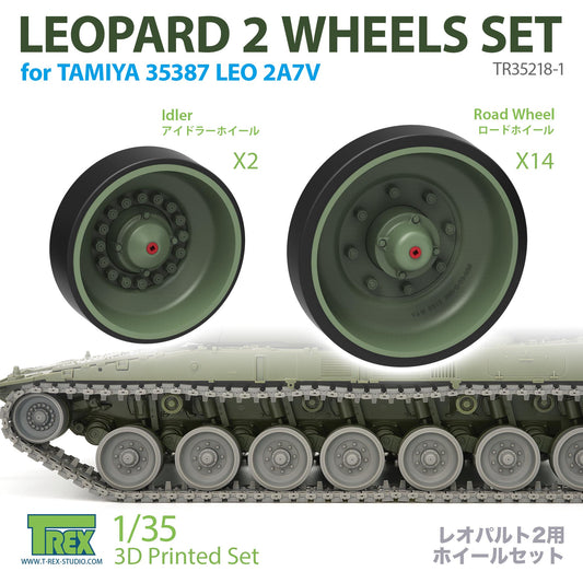 1/35 Leopard 2 Wheels Set for TAMIYA 35387