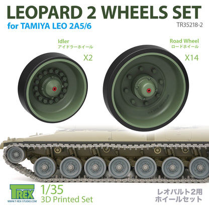 1/35 Leopard 2 Wheels Set for TAMIYA LEO2A5/6