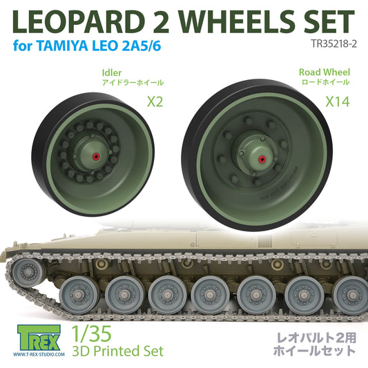 1/35 Leopard 2 Wheels Set for TAMIYA LEO2A5/6