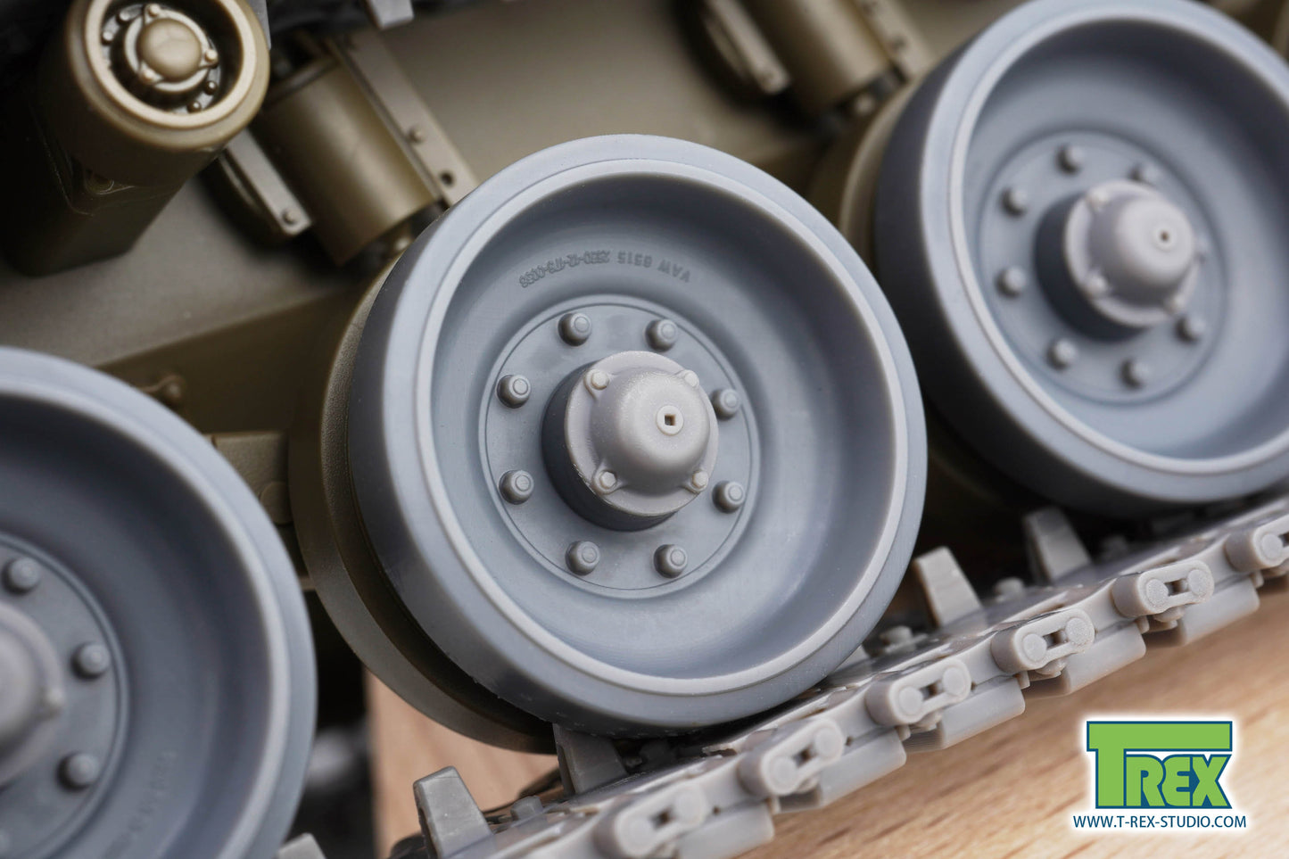 1/35 Leopard 2 Wheels Set for MENG