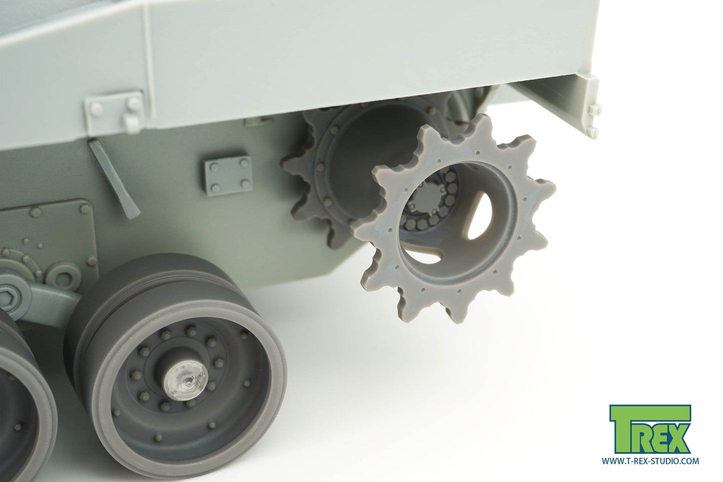1/35 M1A1/A2 Running Gear Set A (Before 2015 w/Old-Type Sprocket) for DRAGON