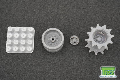 1/35 M1A1/A2 Running Gear Set A (Before 2015 w/Old-Type Sprocket) for DRAGON