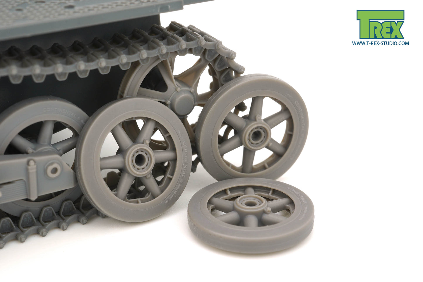 1/35 Pz.Kpfw.I Spare Road Wheel (3 pieces)