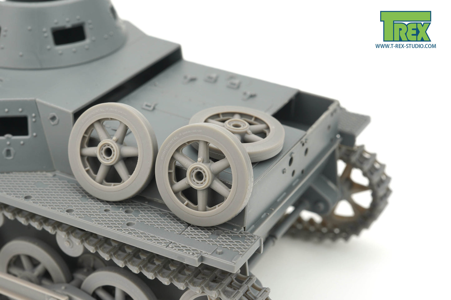 1/35 Pz.Kpfw.I Spare Road Wheel (3 pieces)