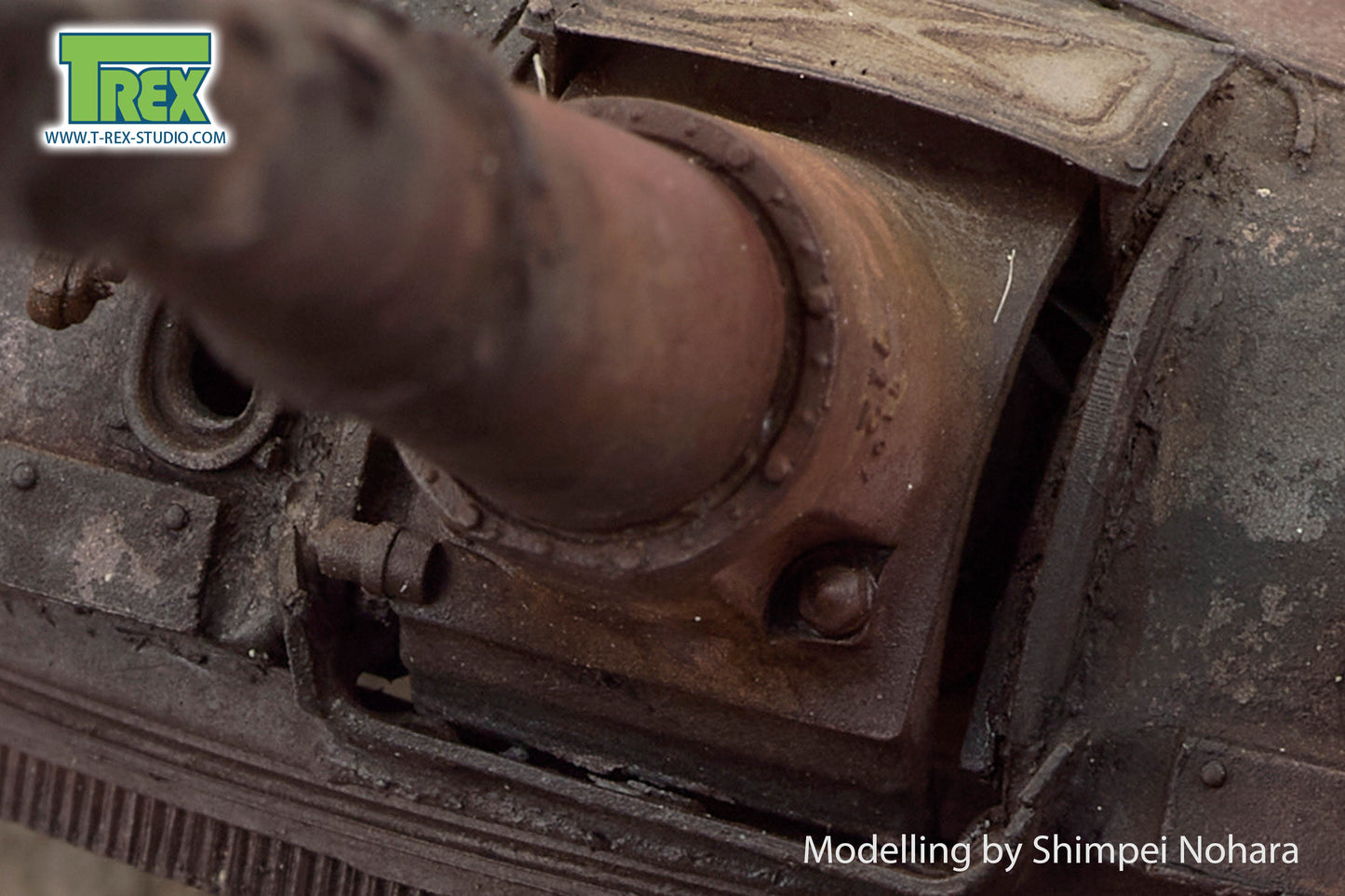 1/35 T-72 Gun Mantlet w/o Canvas Cover