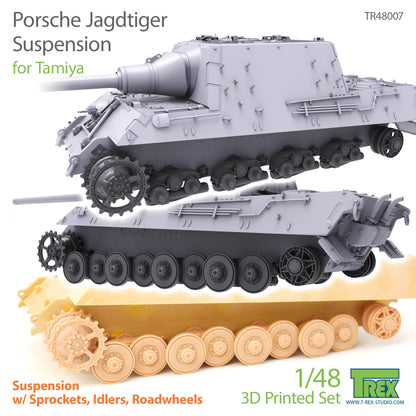 1/48 Porsche Jagdtiger Suspension for TAMIYA