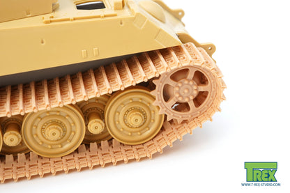 1/48 King Tiger Late 18 Teeth Tracks Mirror Version w/Sprockets