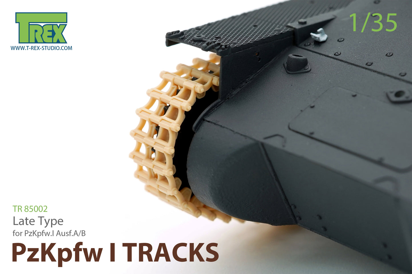 1/35 PzKpfw I Tracks Late Type for Ausf.A/B