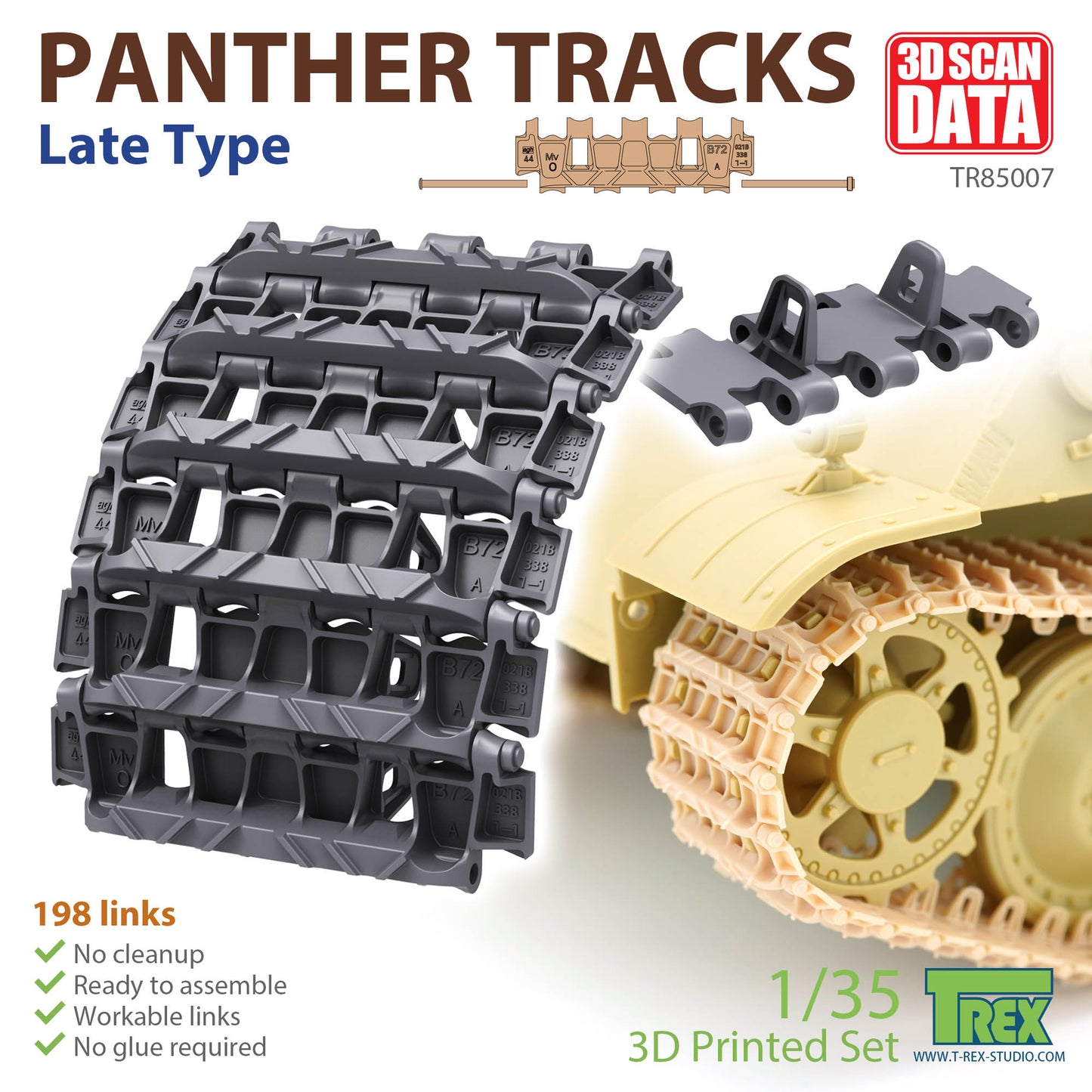 1/35 Panther Tracks Late Type