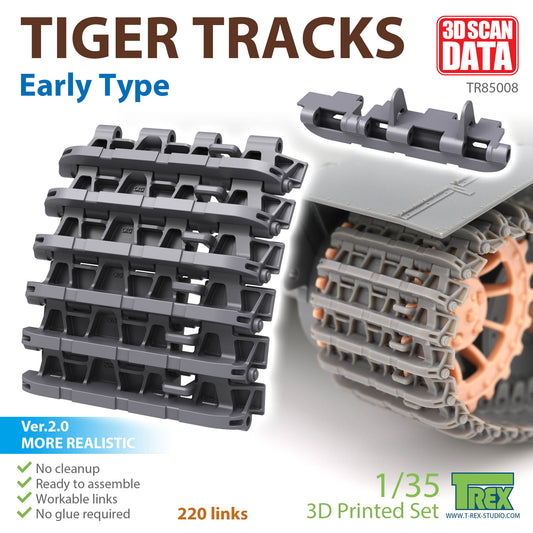 1/35 Tiger Tracks Early Type Ver.2.0