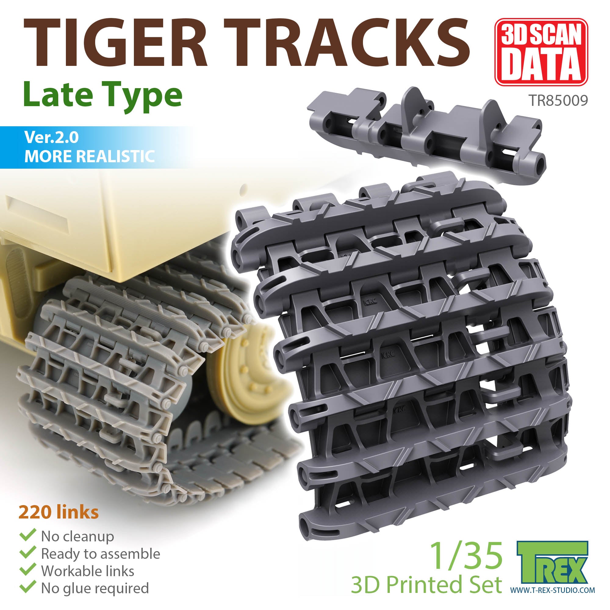 1/35 TIGER I – T-Rex Studio