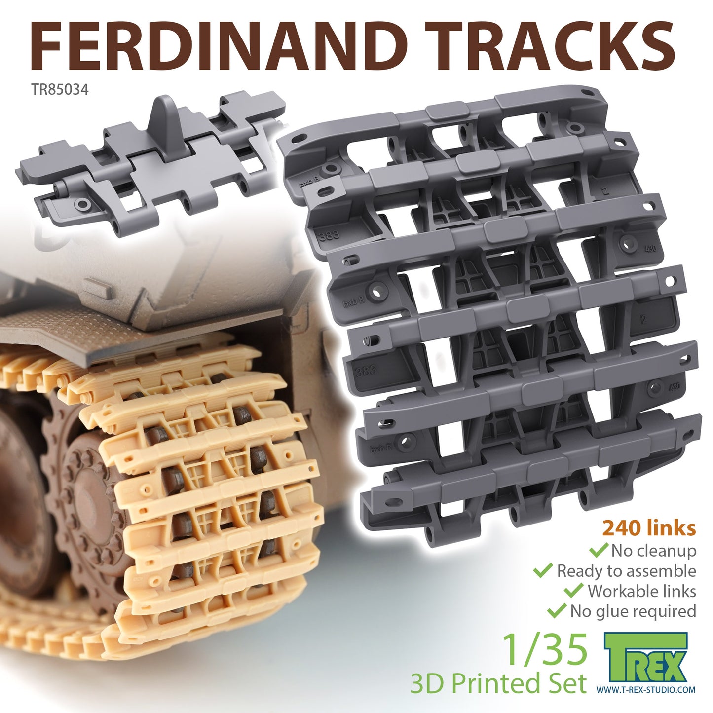 1/35 Ferdinand Tracks