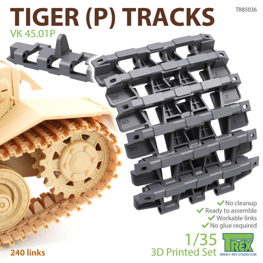 1/35 Tiger(P) Tracks for VK 45. 01P