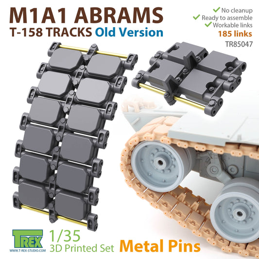 1/35 M1A1 Abrams T-158 Tracks Old Version (metal pins)