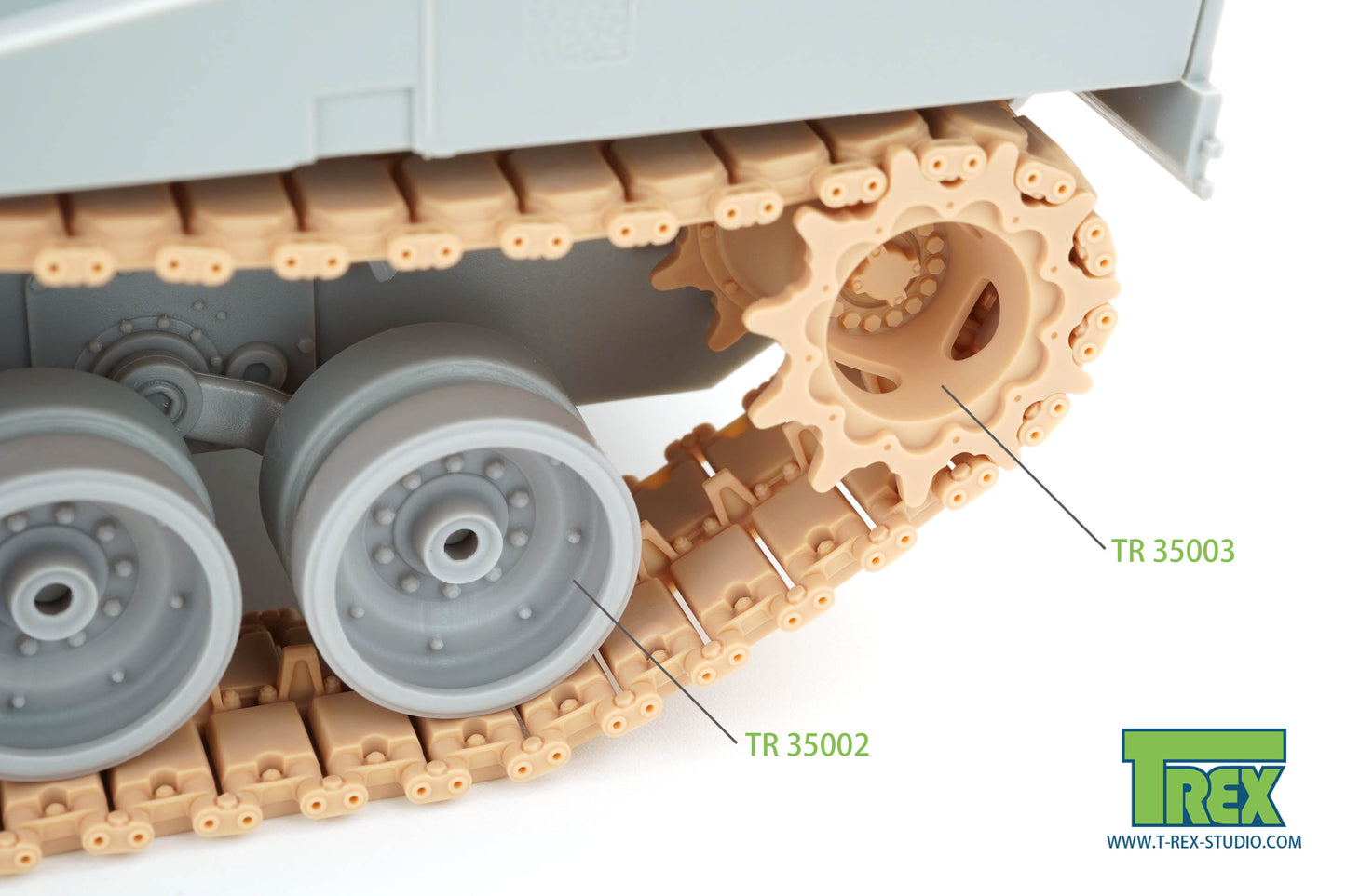 1/35 M1A1 Abrams T-158 Tracks Old Version (metal pins)
