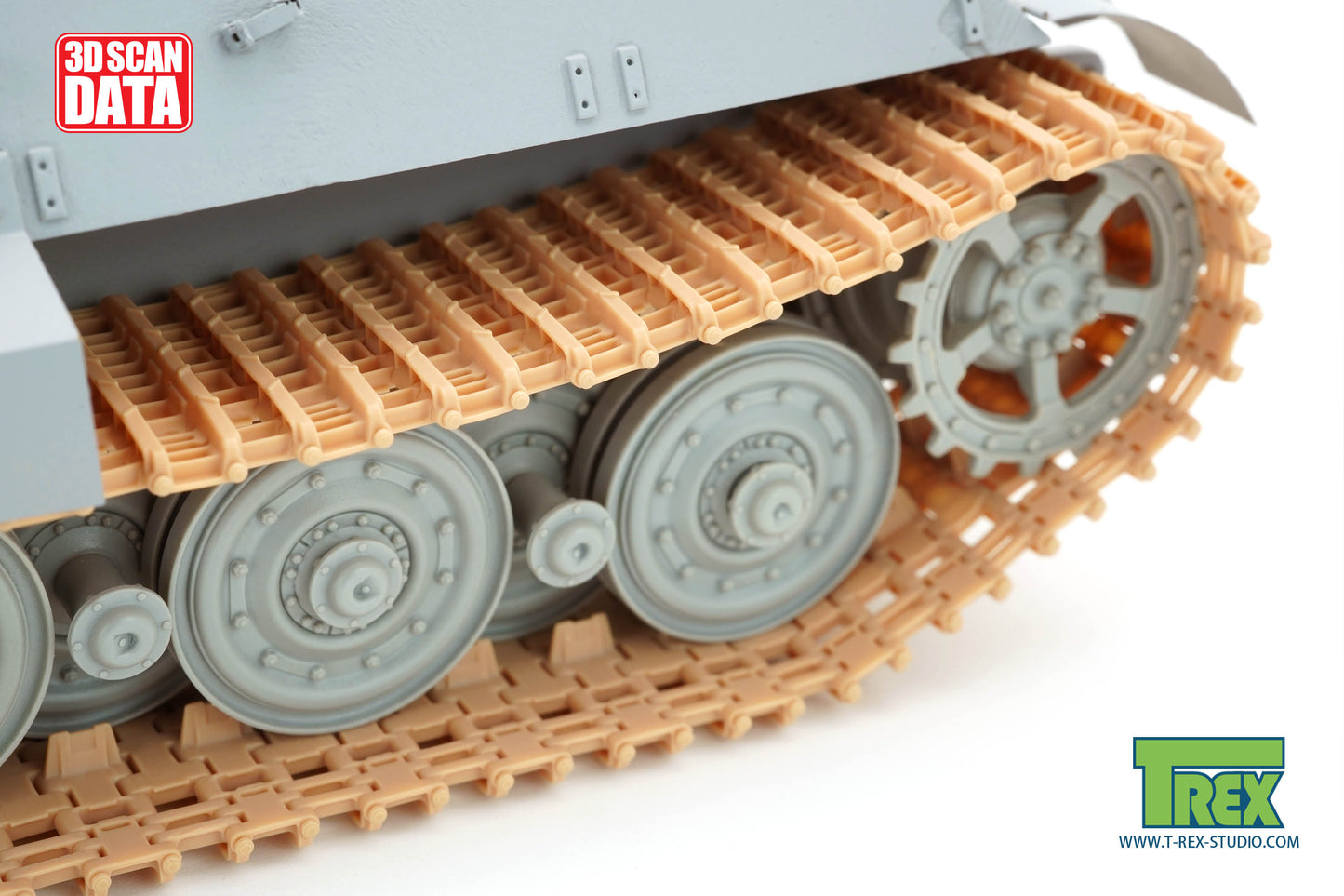 1/35 King Tiger Tracks Initial Type Pattern 2