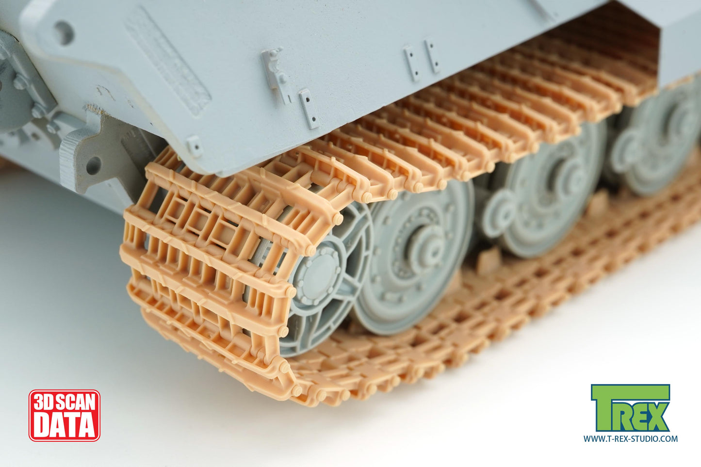 1/35 King Tiger Tracks Initial Type Pattern 2