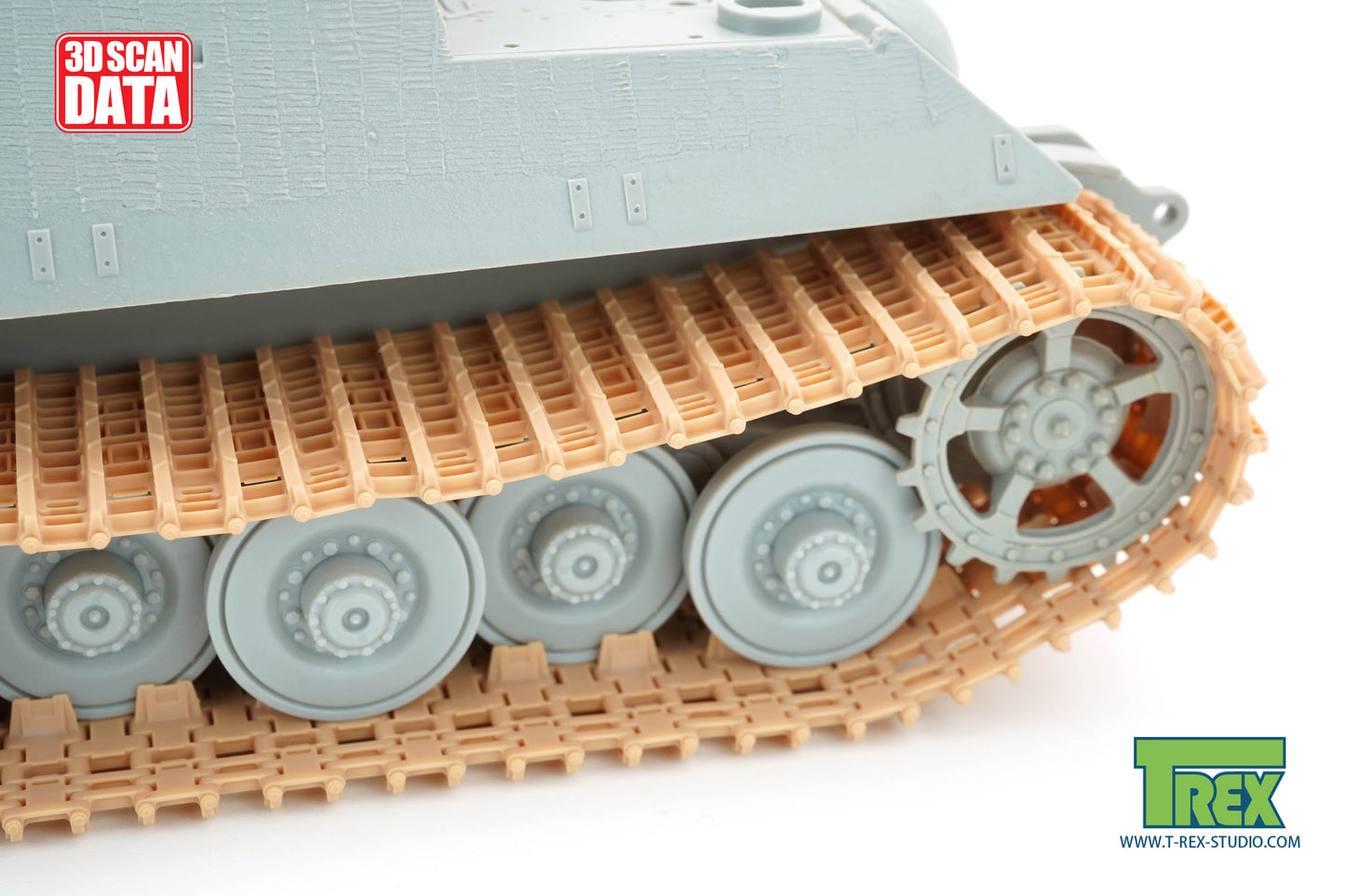 1/35 Jagdtiger Tracks for Porsche Suspension