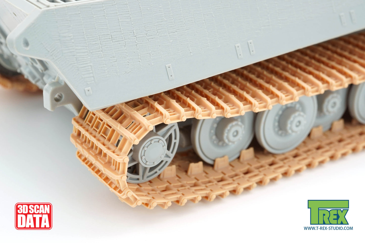 1/35 Jagdtiger Tracks for Porsche Suspension