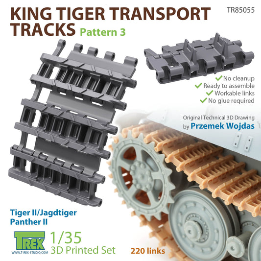 1/35 King Tiger Transport Tracks Pattern 3