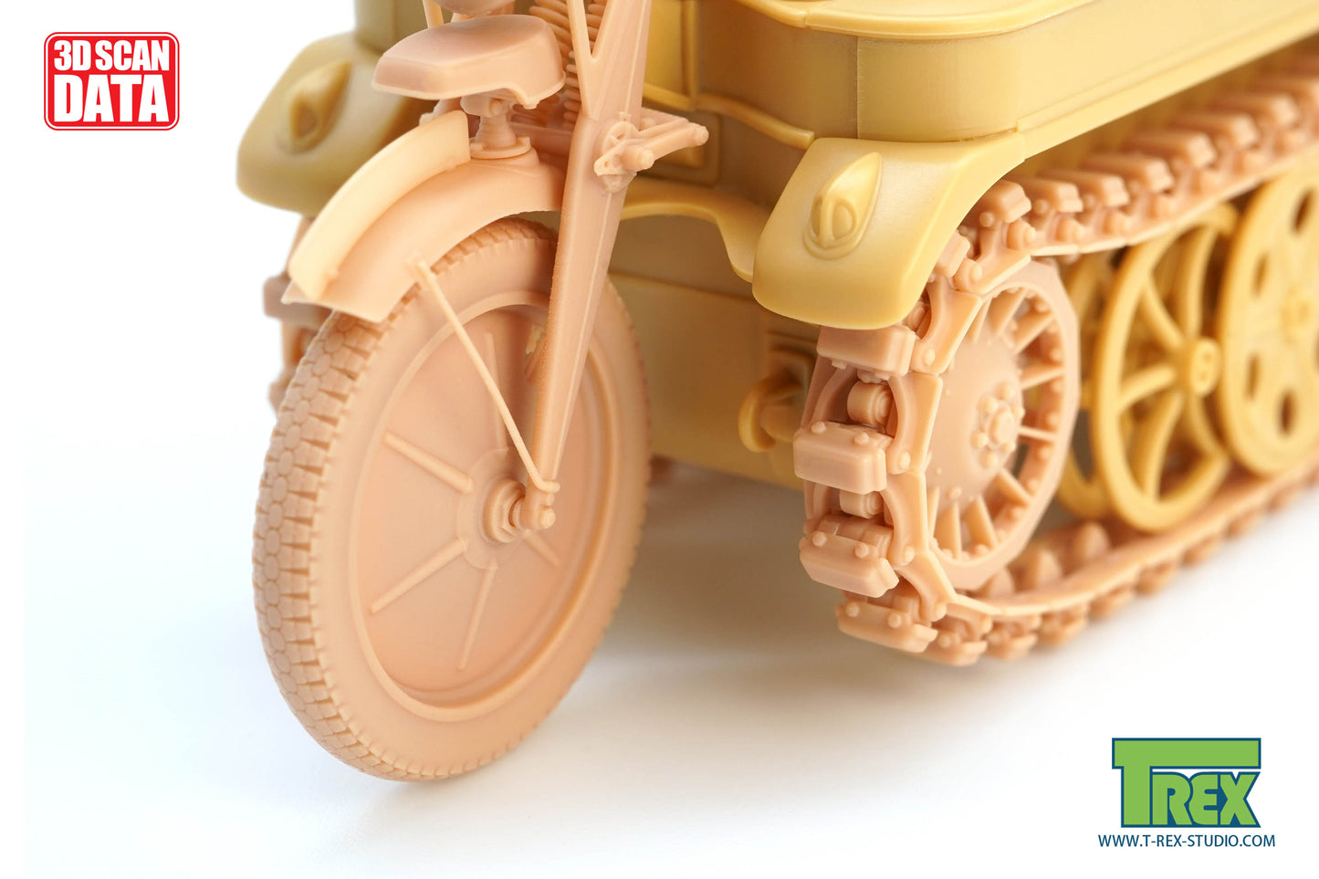1/35 Kettenkaraftrad Tracks w/Sprockets, Wheels Type 1 for TAMIYA 35377