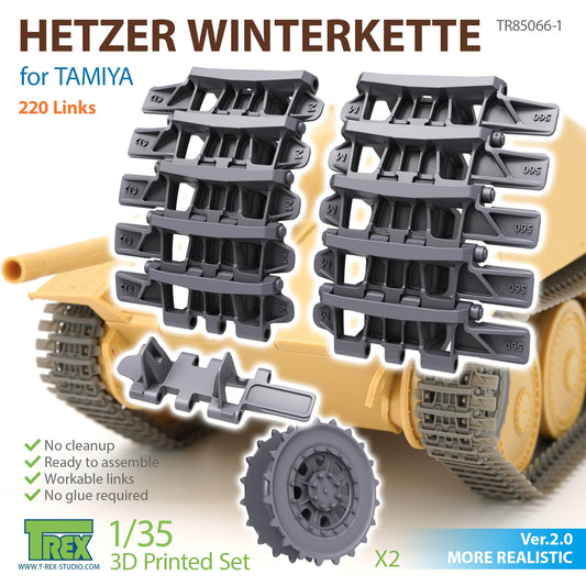 1/35 Hetzer Winterkette for TAMIYA Ver.2.0