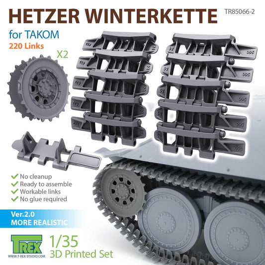 1/35 Hetzer Winterkette for TAKOM Ver.2.0