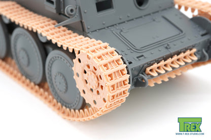 1/35 Pz.Kpfw.38(t) Tracks Late Type w/Sprocket & Idler for TAMIYA