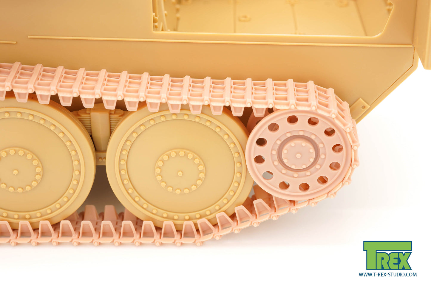 1/35 Pz.Kpfw.38(t) Tracks Late Type w/Sprocket & Idler Type 2 for TAMIYA