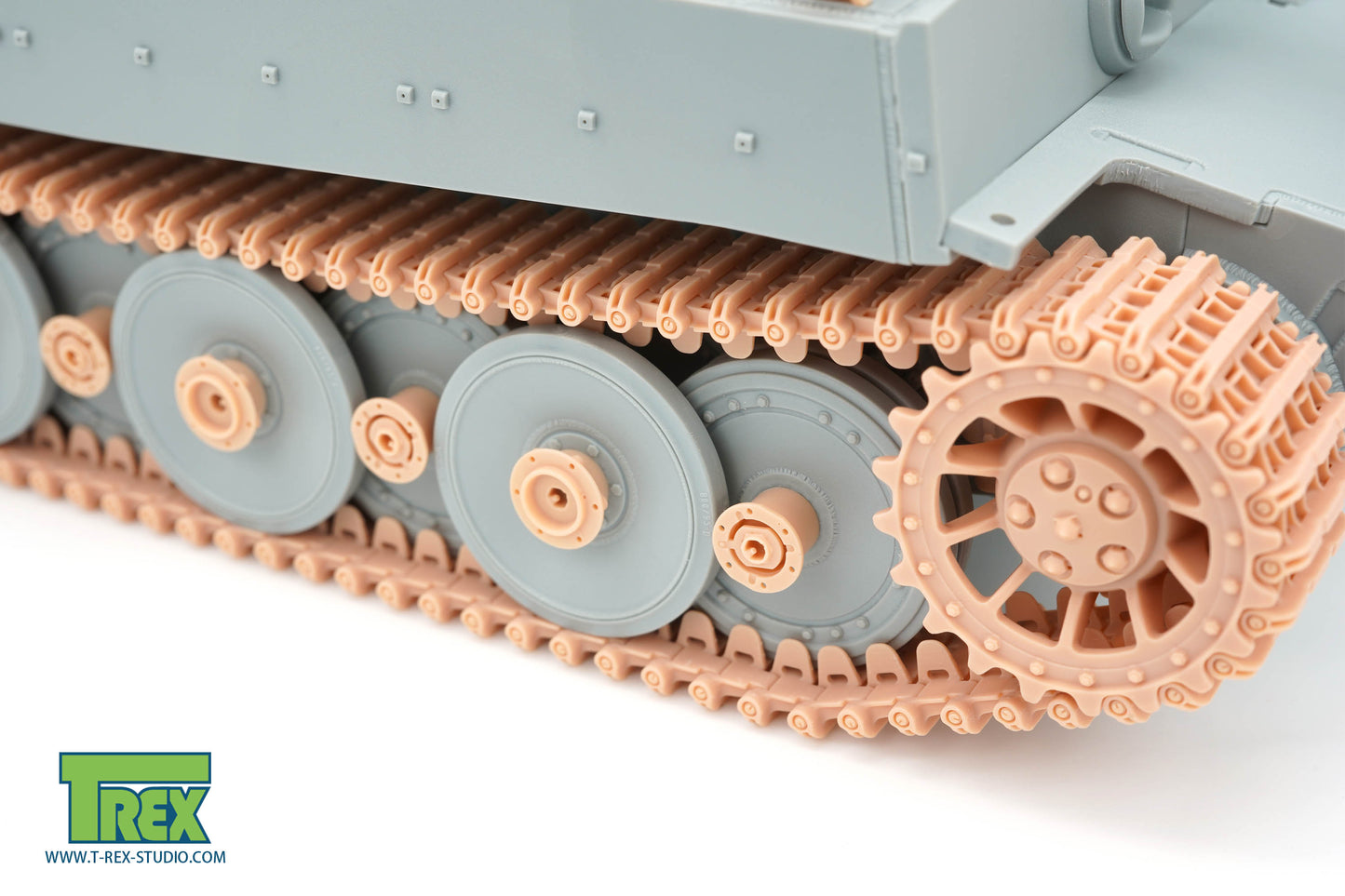 1/35 TIGER I Transport Tracks w/Roadwheel Hubs